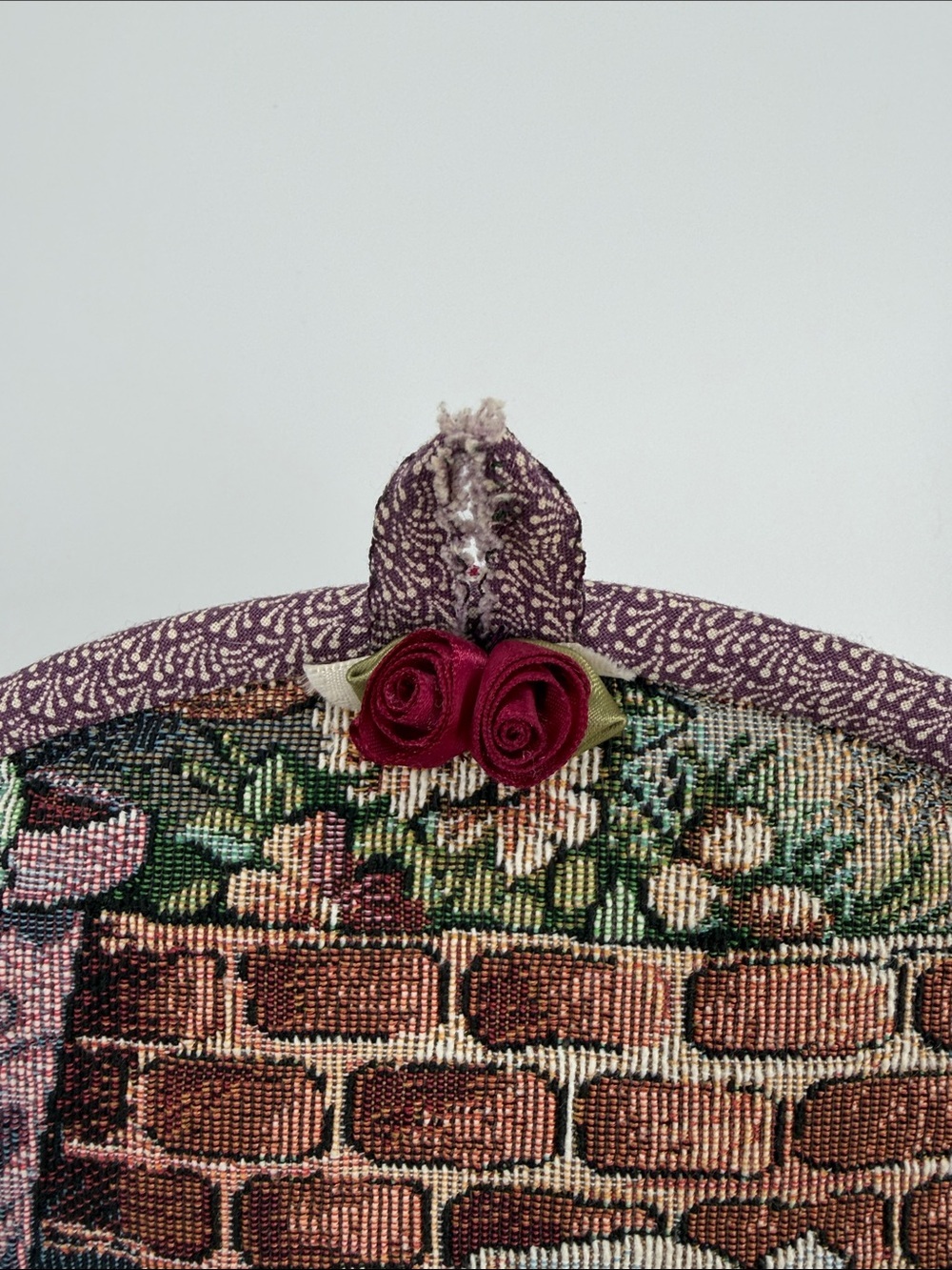 Cottagecore Teapot Tea Cozy Textured Design - Picture 2 of 6
